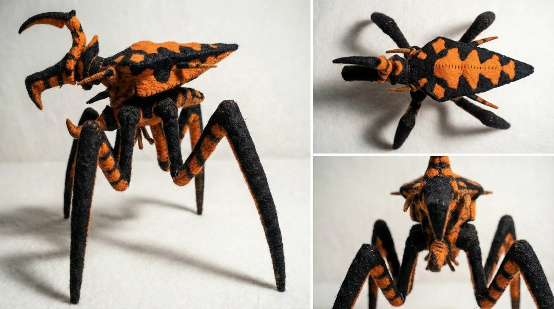 毛毡科幻生物视觉作品